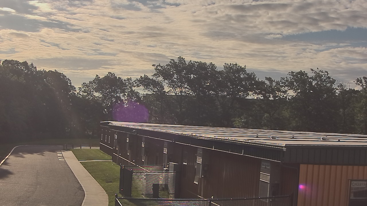 Thumbnail for current weather camera view from Churchill Junior HS in East Brunswick Township, New Jersey