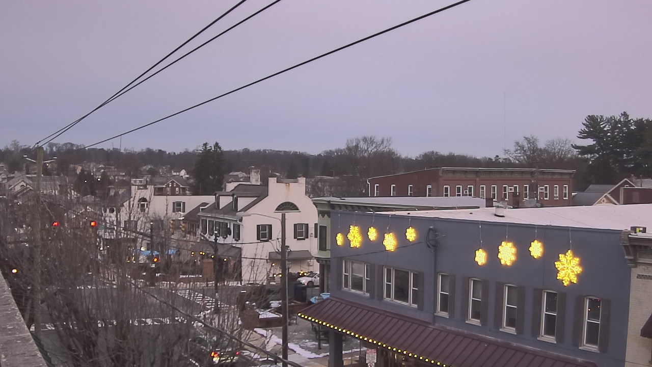 Thumbnail for current weather camera view from Elizabethtown Public Library in Elizabethtown, Pennsylvania