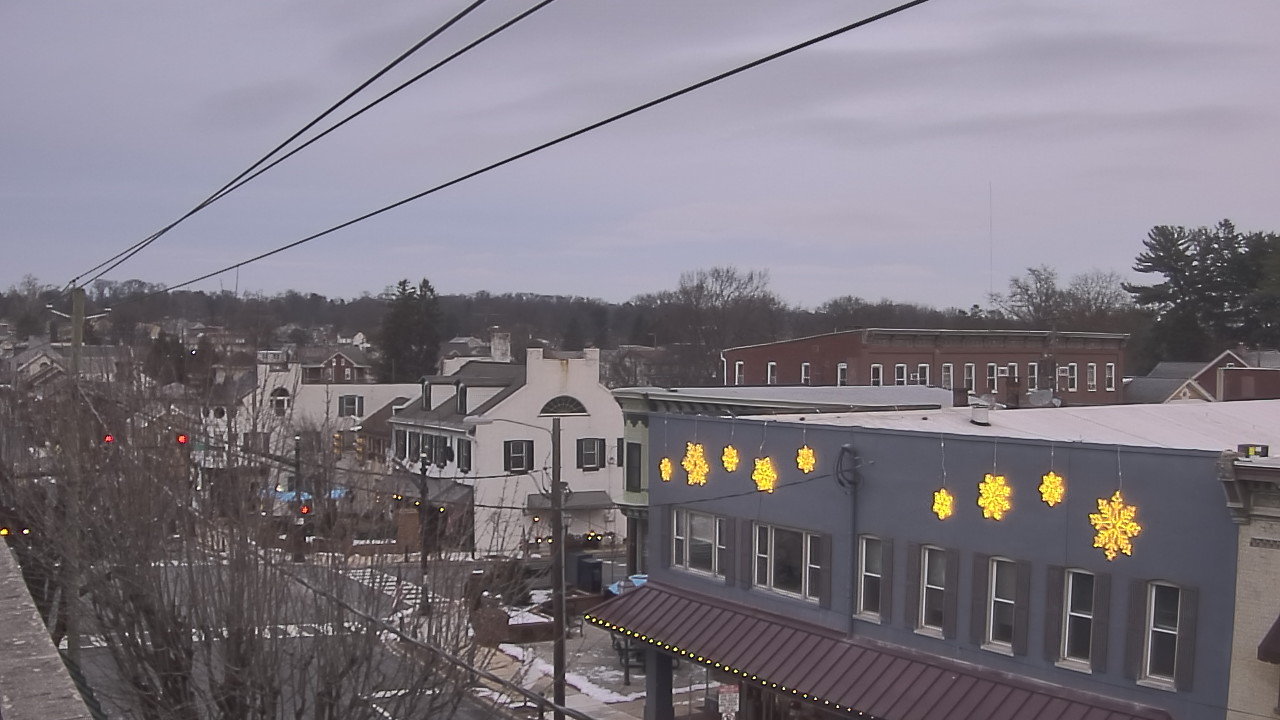 Thumbnail for current weather camera view from Elizabethtown Public Library in Elizabethtown, Pennsylvania
