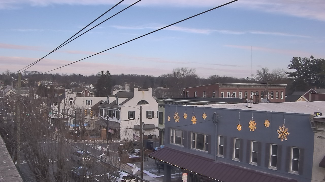 Thumbnail for current weather camera view from Elizabethtown Public Library in Elizabethtown, Pennsylvania
