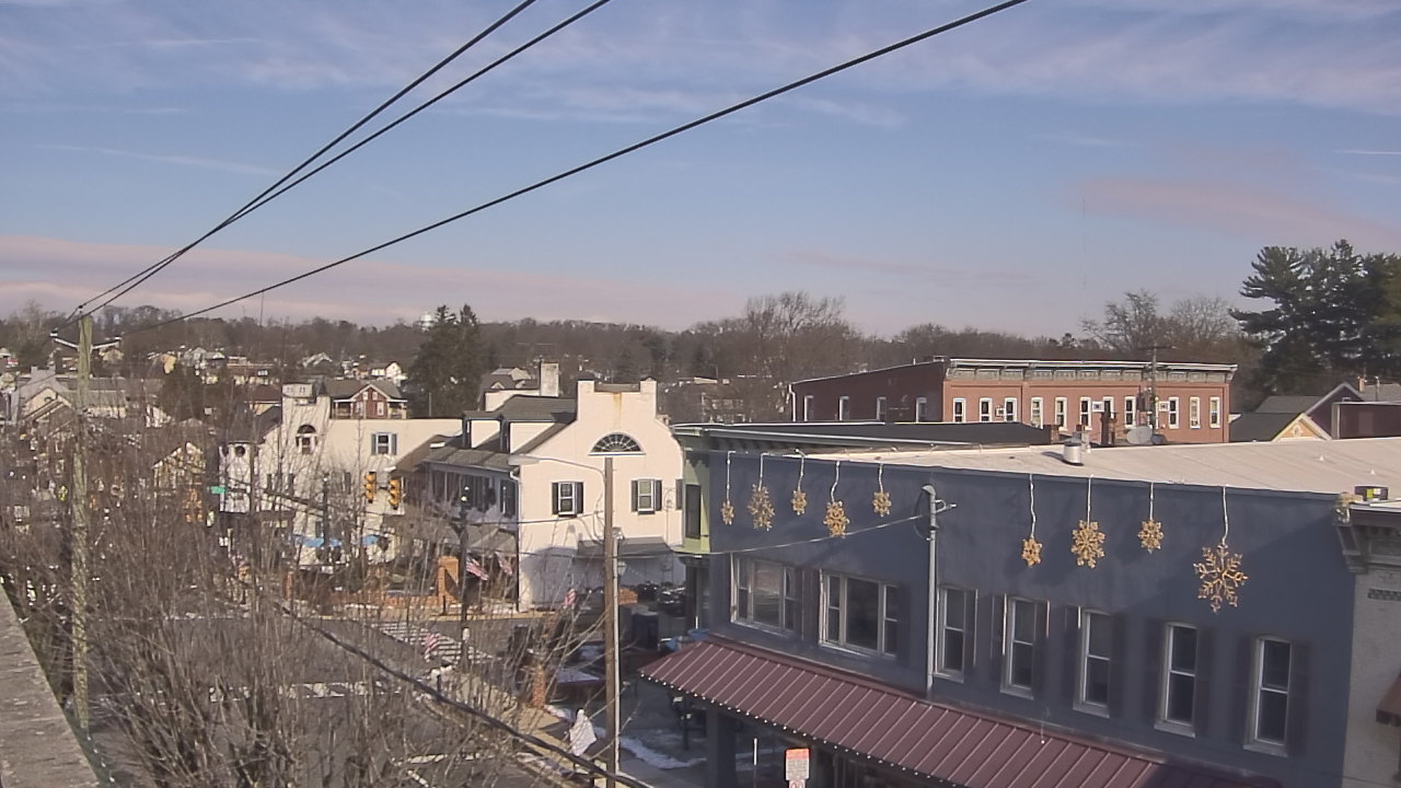 Thumbnail for current weather camera view from Elizabethtown Public Library in Elizabethtown, Pennsylvania
