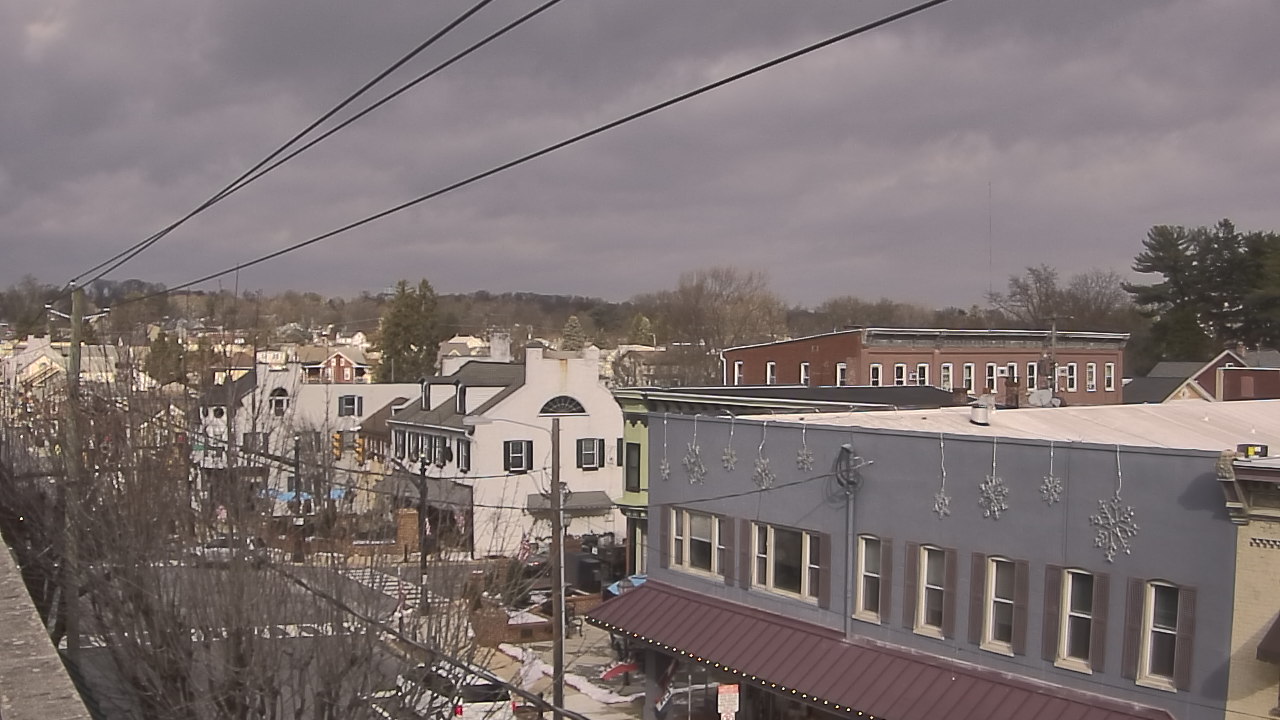 Thumbnail for current weather camera view from Elizabethtown Public Library in Elizabethtown, Pennsylvania