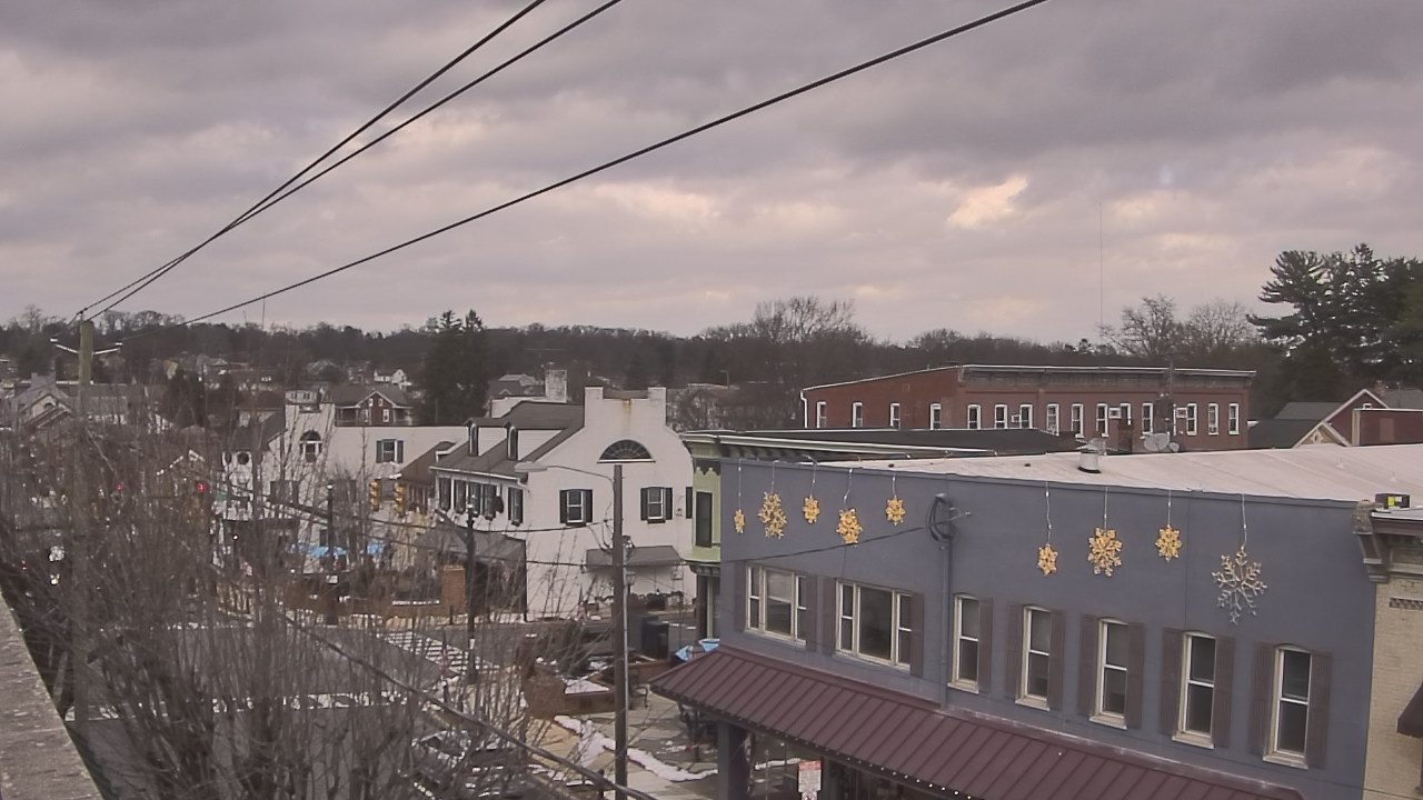 Thumbnail for current weather camera view from Elizabethtown Public Library in Elizabethtown, Pennsylvania