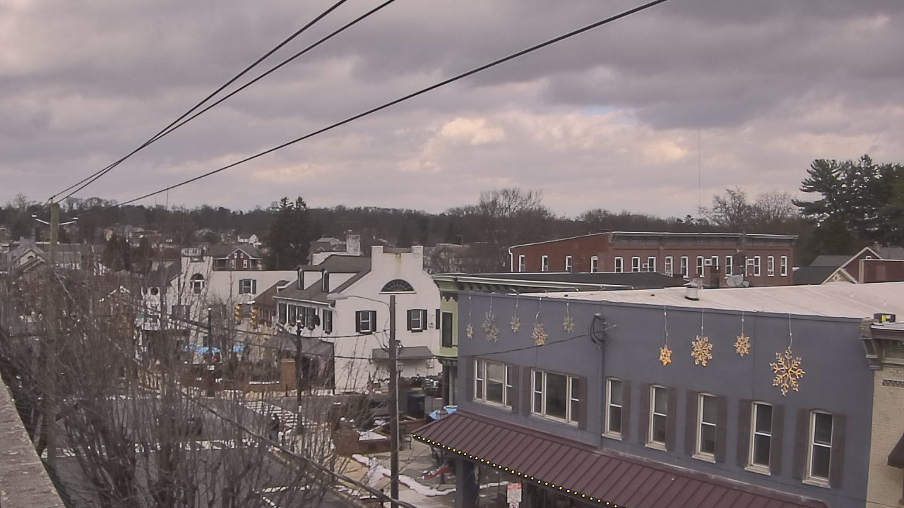 Thumbnail for current weather camera view from Elizabethtown Public Library in Elizabethtown, Pennsylvania