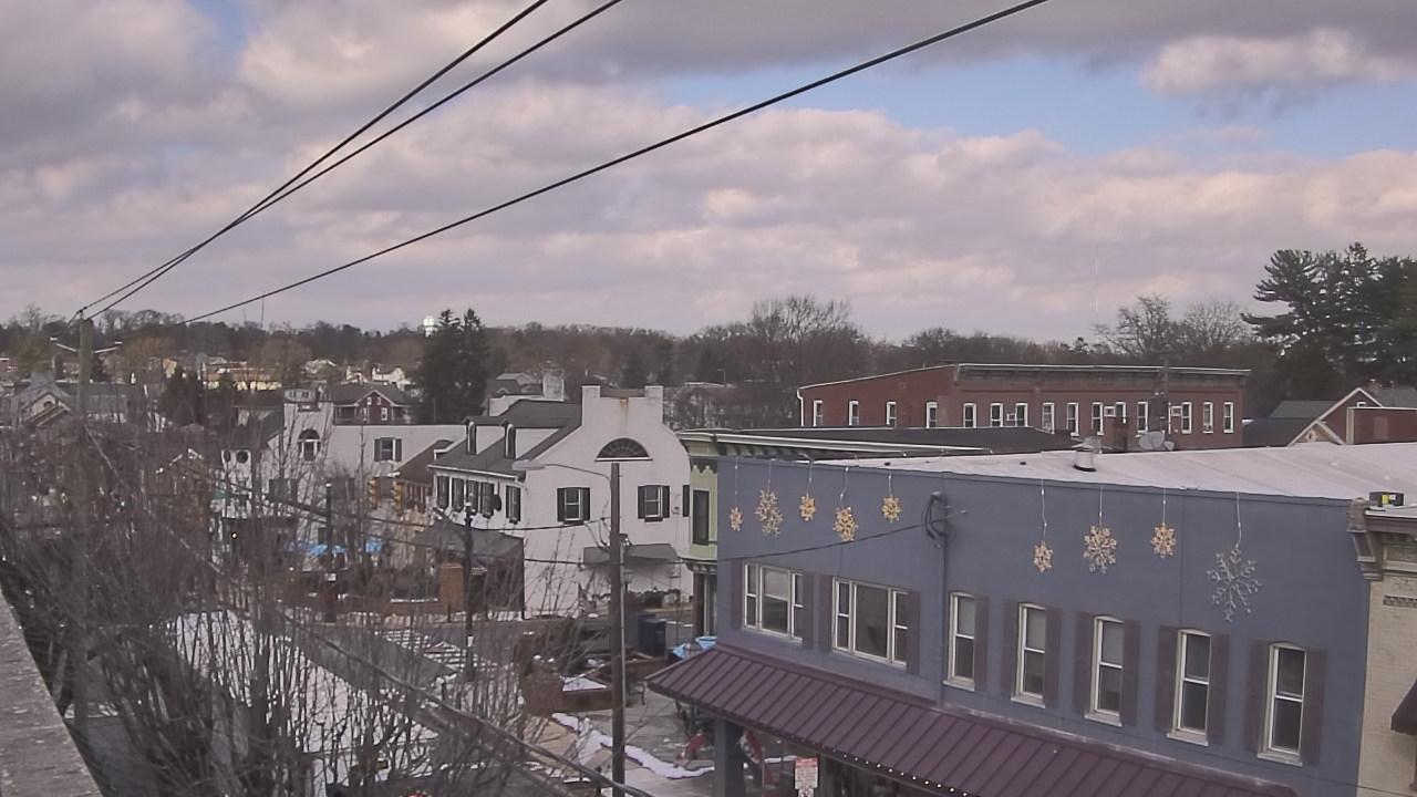 Thumbnail for current weather camera view from Elizabethtown Public Library in Elizabethtown, Pennsylvania