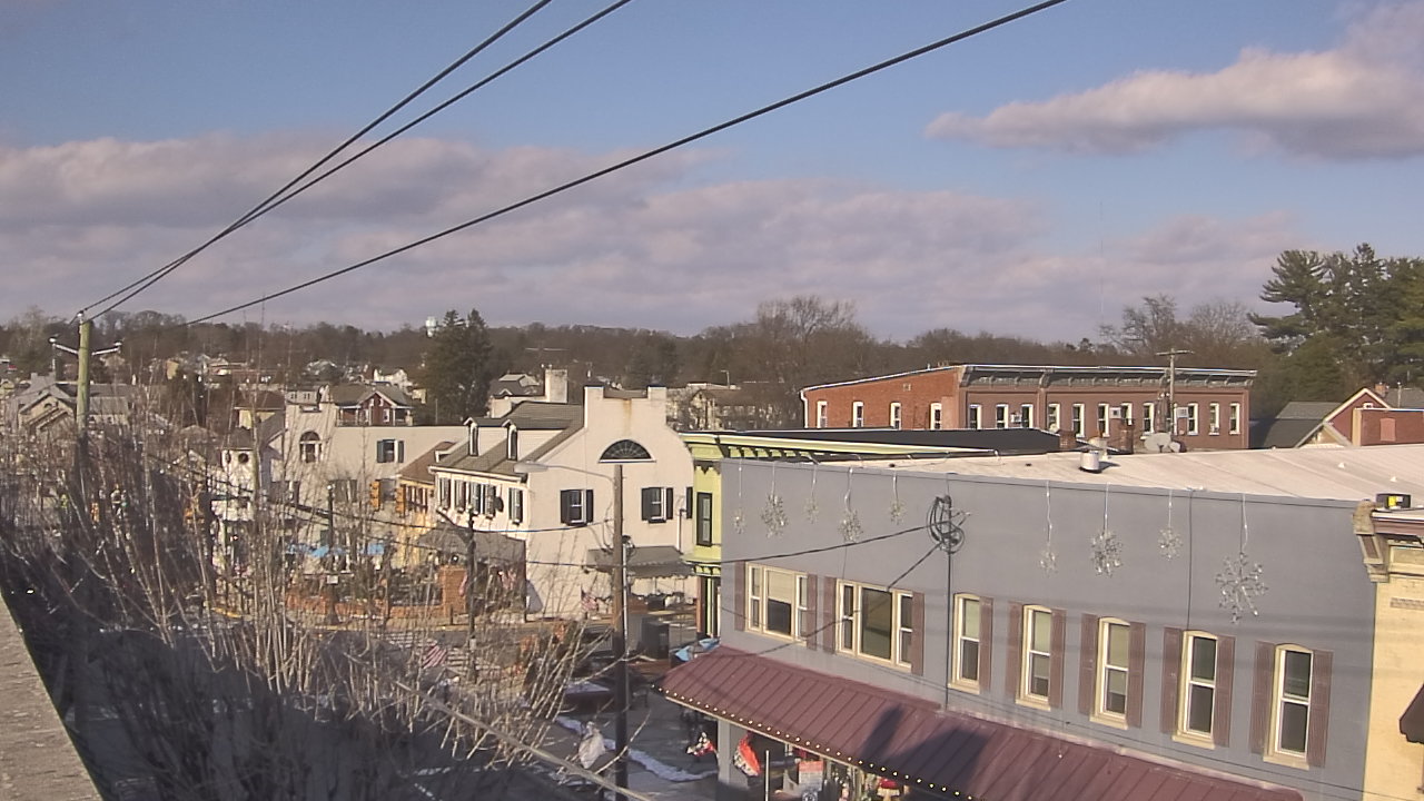 Thumbnail for current weather camera view from Elizabethtown Public Library in Elizabethtown, Pennsylvania