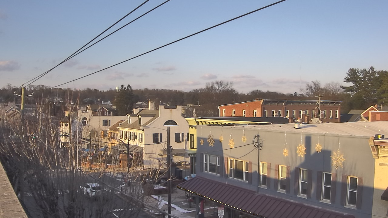 Thumbnail for current weather camera view from Elizabethtown Public Library in Elizabethtown, Pennsylvania