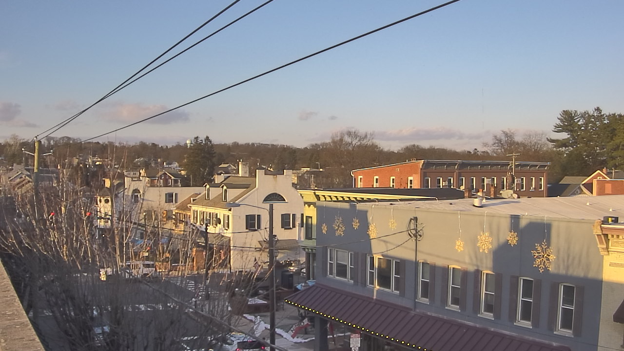 Thumbnail for current weather camera view from Elizabethtown Public Library in Elizabethtown, Pennsylvania