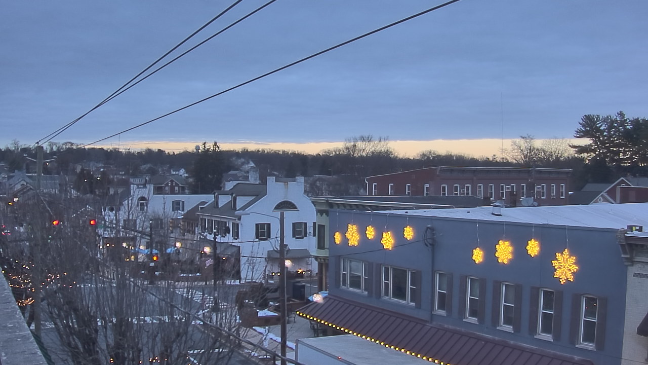 Thumbnail for current weather camera view from Elizabethtown Public Library in Elizabethtown, Pennsylvania