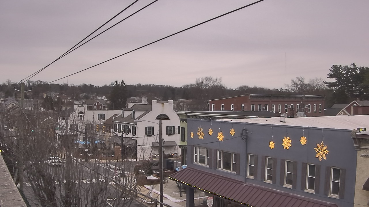 Thumbnail for current weather camera view from Elizabethtown Public Library in Elizabethtown, Pennsylvania