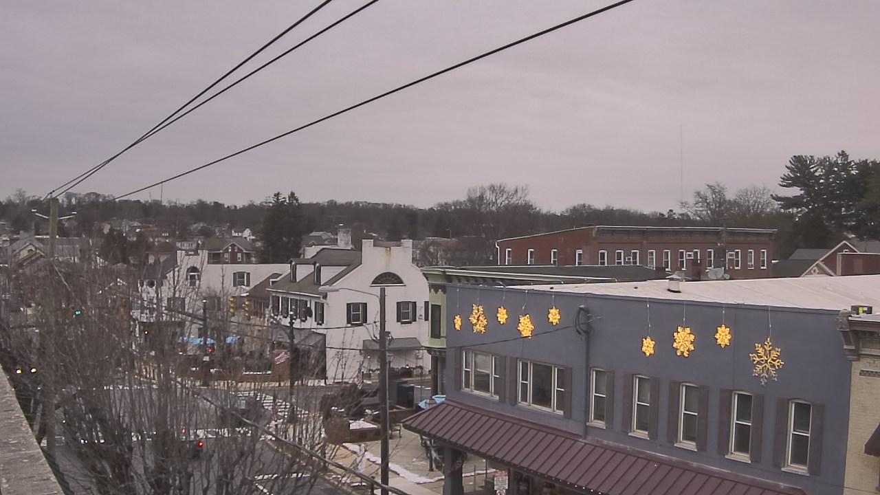 Thumbnail for current weather camera view from Elizabethtown Public Library in Elizabethtown, Pennsylvania
