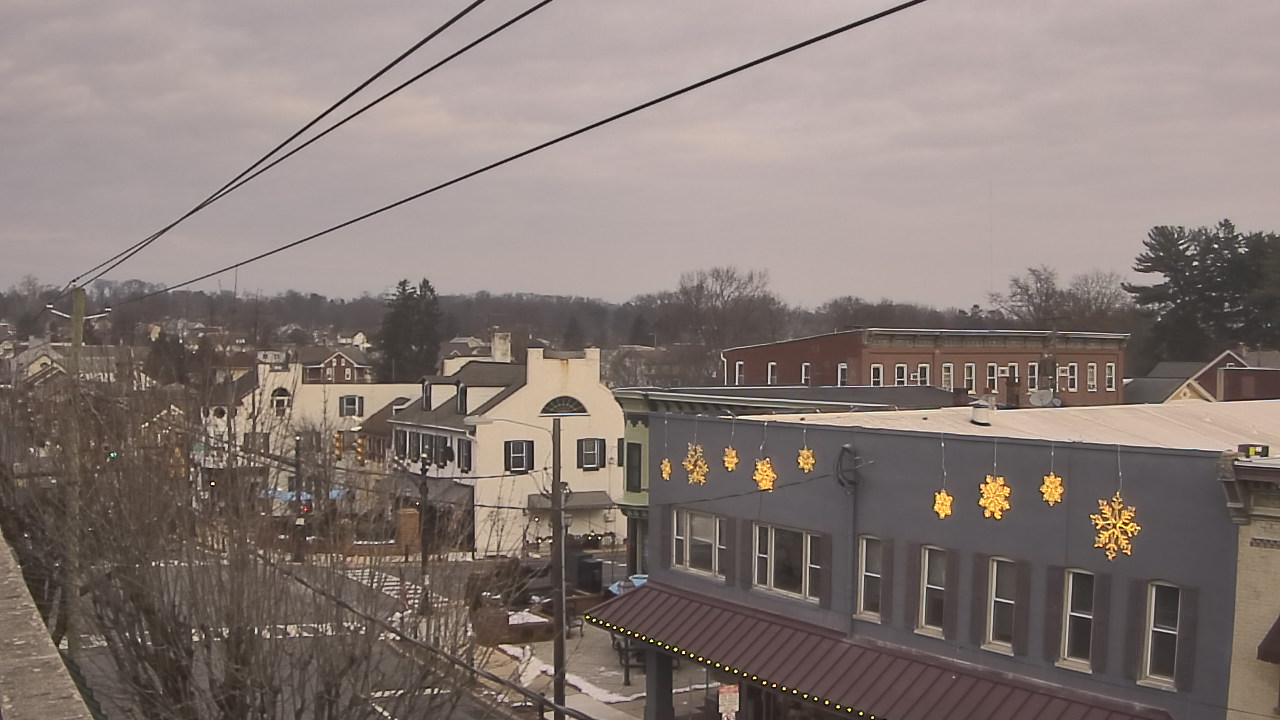 Thumbnail for current weather camera view from Elizabethtown Public Library in Elizabethtown, Pennsylvania