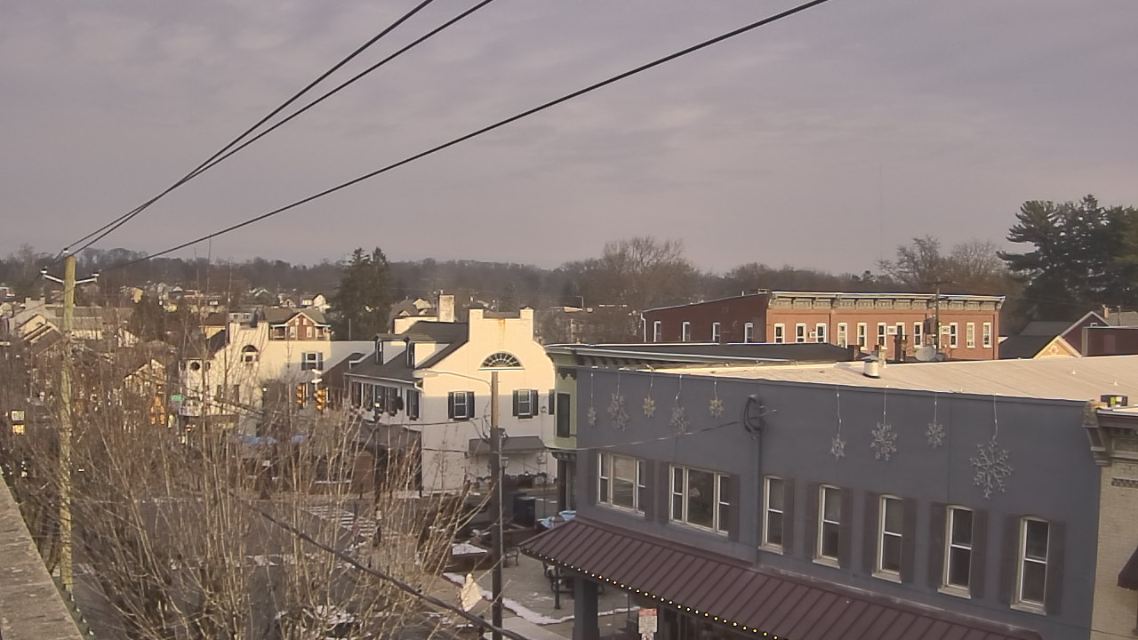 Thumbnail for current weather camera view from Elizabethtown Public Library in Elizabethtown, Pennsylvania