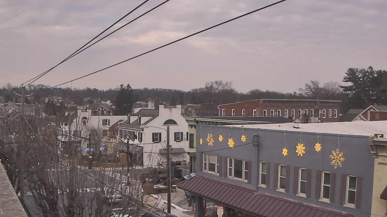Thumbnail for current weather camera view from Elizabethtown Public Library in Elizabethtown, Pennsylvania