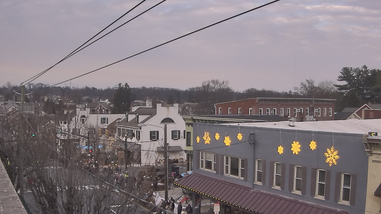 Thumbnail for current weather camera view from Elizabethtown Public Library in Elizabethtown, Pennsylvania