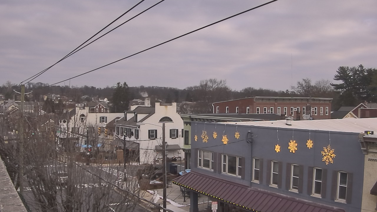 Thumbnail for current weather camera view from Elizabethtown Public Library in Elizabethtown, Pennsylvania
