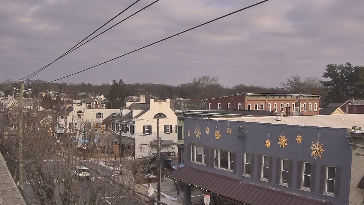 Thumbnail for current weather camera view from Elizabethtown Public Library in Elizabethtown, Pennsylvania