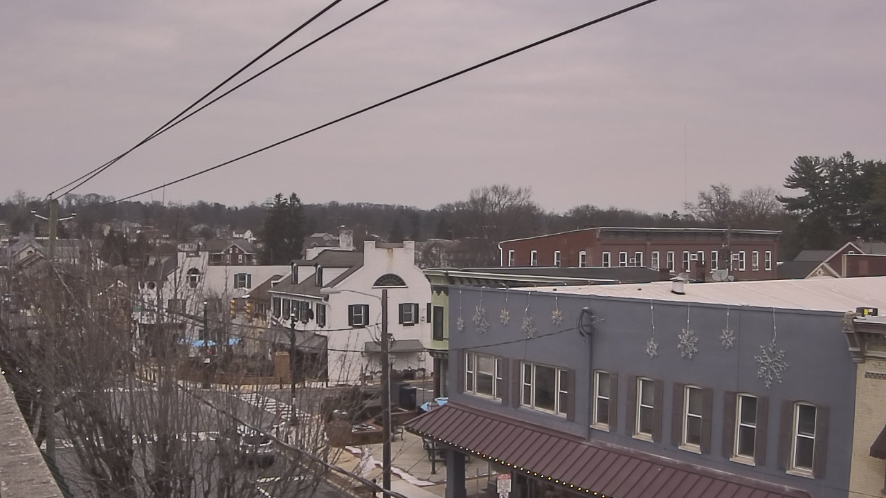 Thumbnail for current weather camera view from Elizabethtown Public Library in Elizabethtown, Pennsylvania