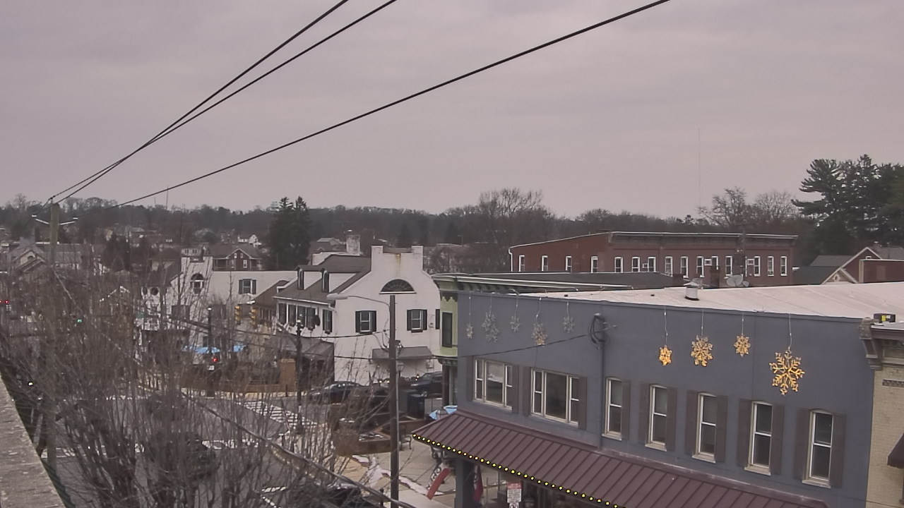 Thumbnail for current weather camera view from Elizabethtown Public Library in Elizabethtown, Pennsylvania