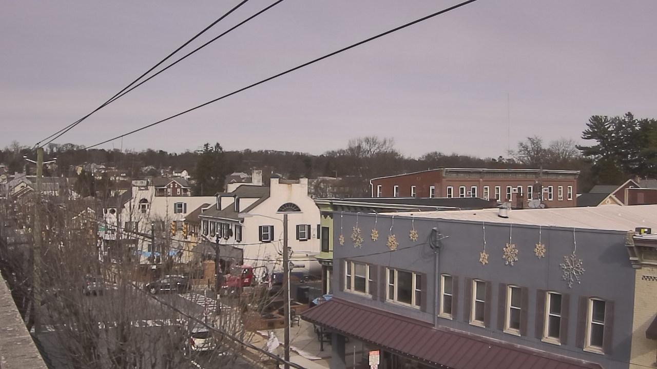 Thumbnail for current weather camera view from Elizabethtown Public Library in Elizabethtown, Pennsylvania