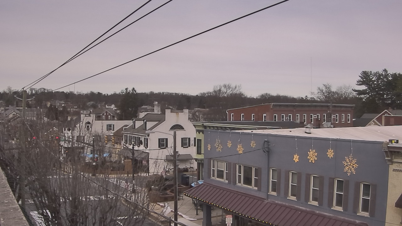Thumbnail for current weather camera view from Elizabethtown Public Library in Elizabethtown, Pennsylvania