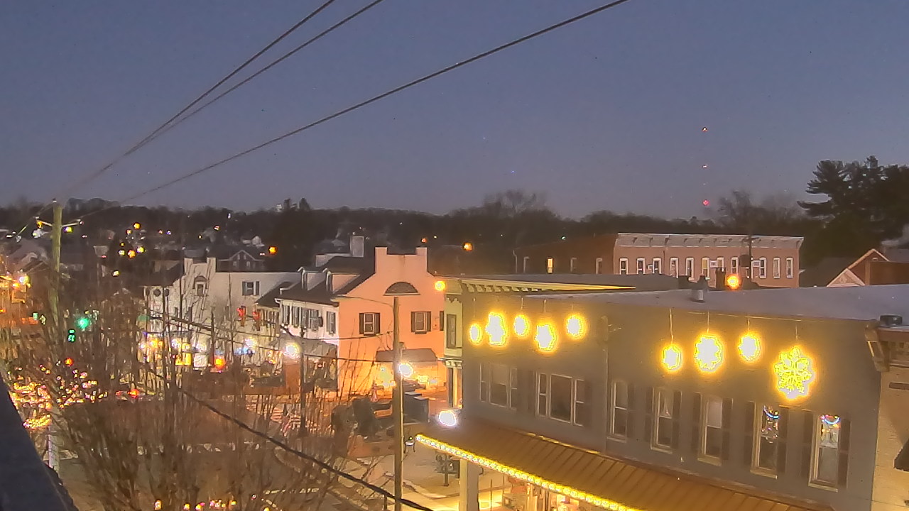 Thumbnail for current weather camera view from Elizabethtown Public Library in Elizabethtown, Pennsylvania