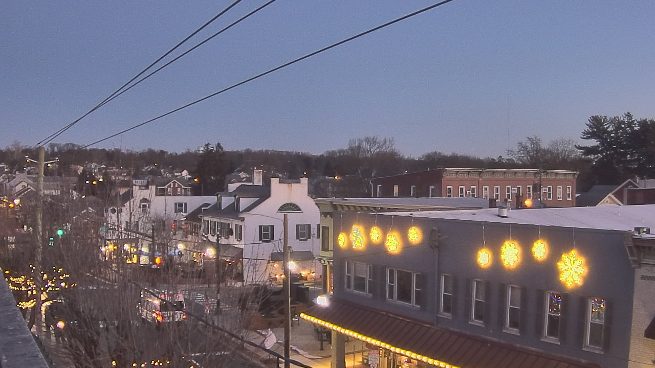 Thumbnail for current weather camera view from Elizabethtown Public Library in Elizabethtown, Pennsylvania