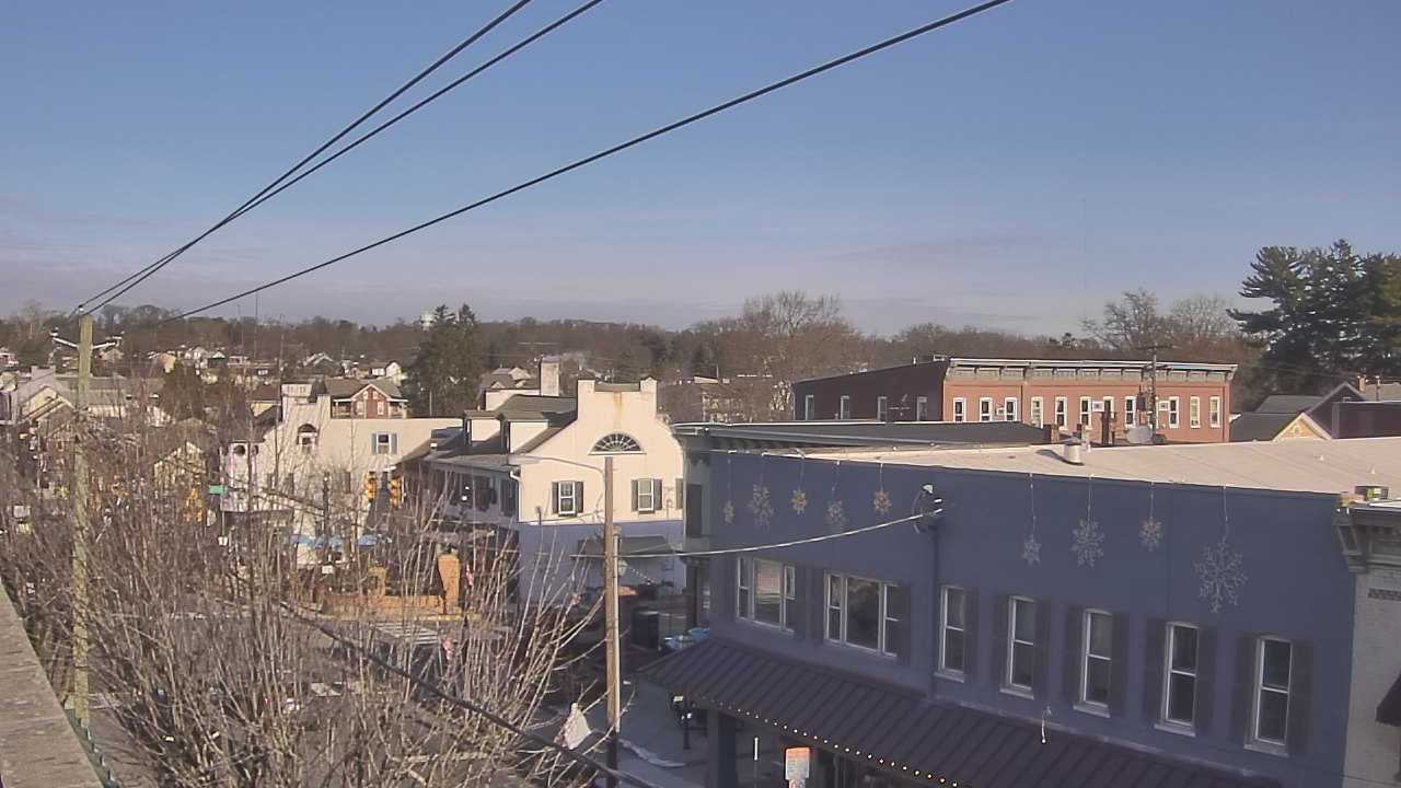 Thumbnail for current weather camera view from Elizabethtown Public Library in Elizabethtown, Pennsylvania