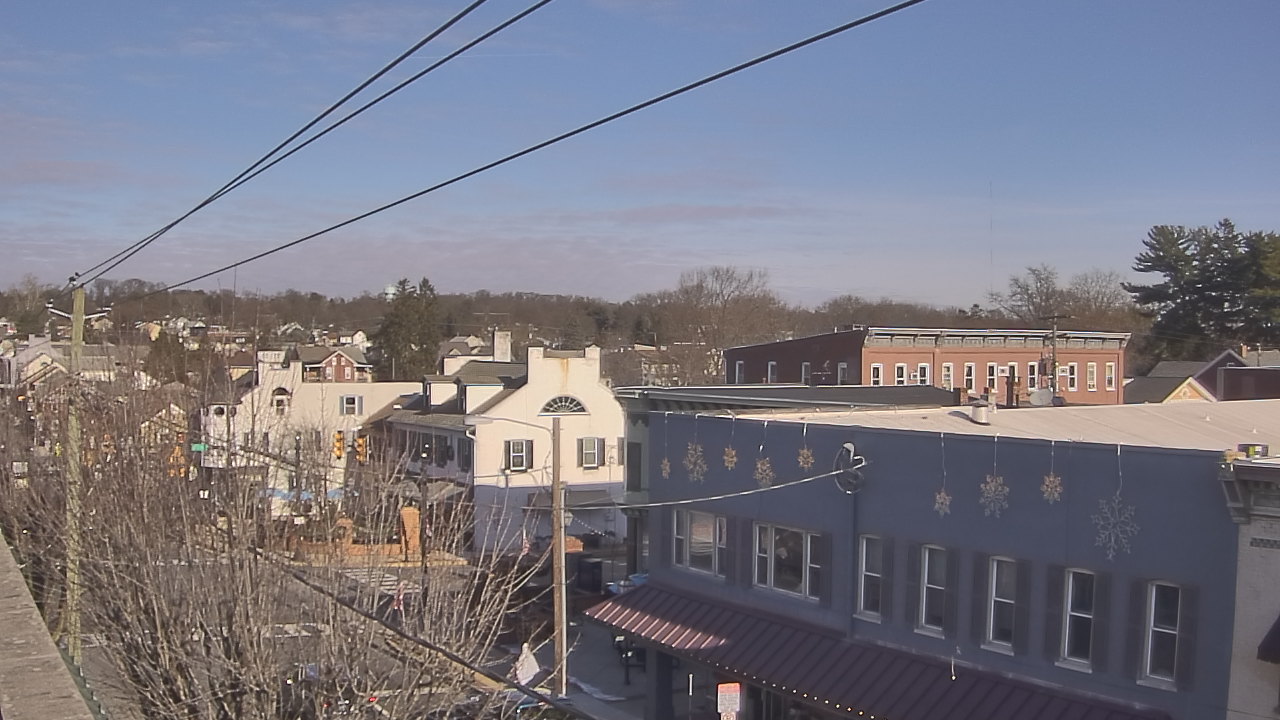Thumbnail for current weather camera view from Elizabethtown Public Library in Elizabethtown, Pennsylvania