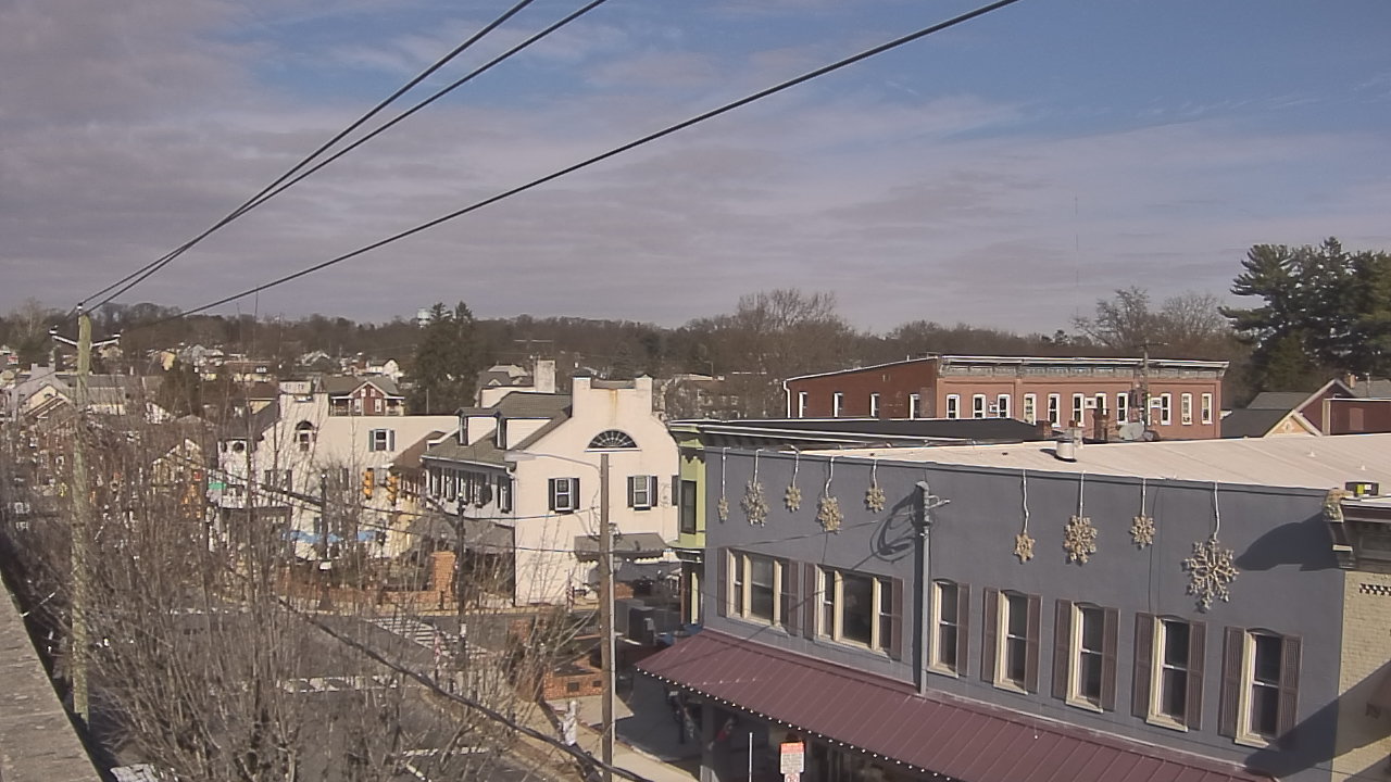 Thumbnail for current weather camera view from Elizabethtown Public Library in Elizabethtown, Pennsylvania