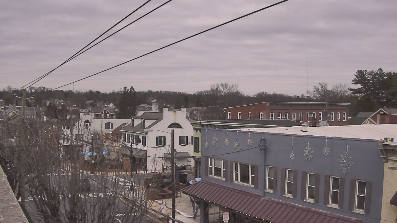 Thumbnail for current weather camera view from Elizabethtown Public Library in Elizabethtown, Pennsylvania