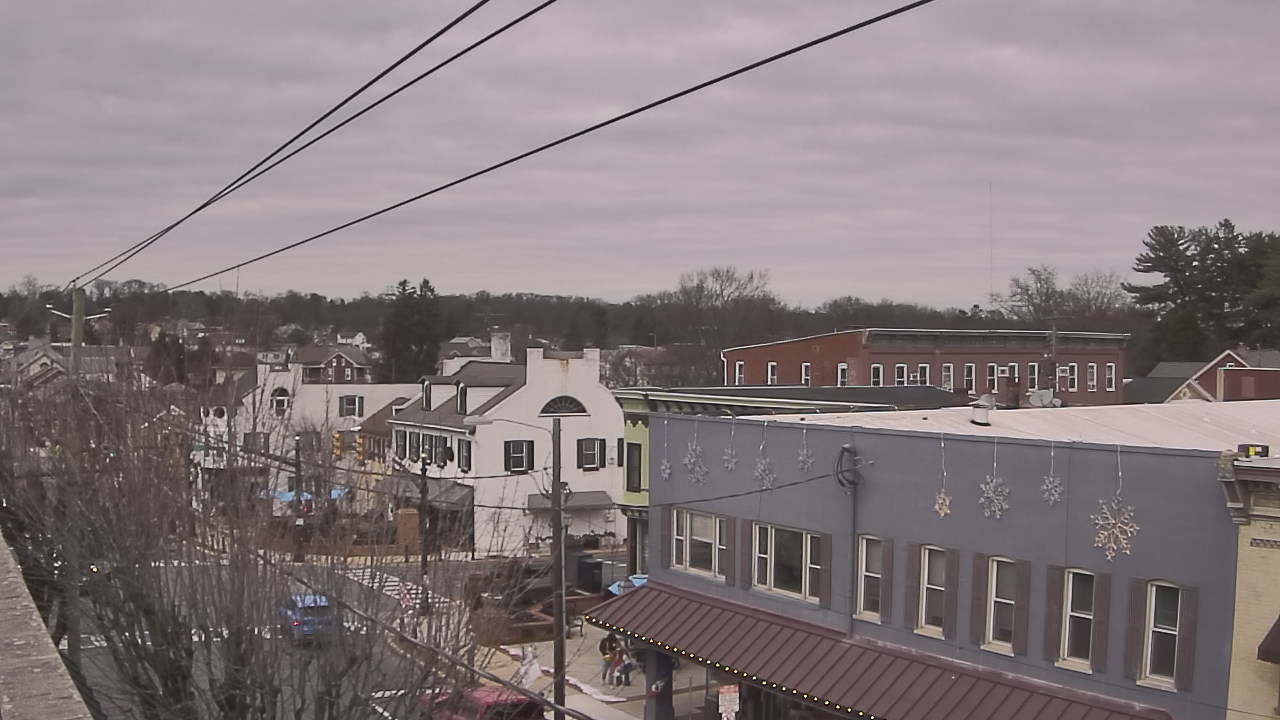 Thumbnail for current weather camera view from Elizabethtown Public Library in Elizabethtown, Pennsylvania