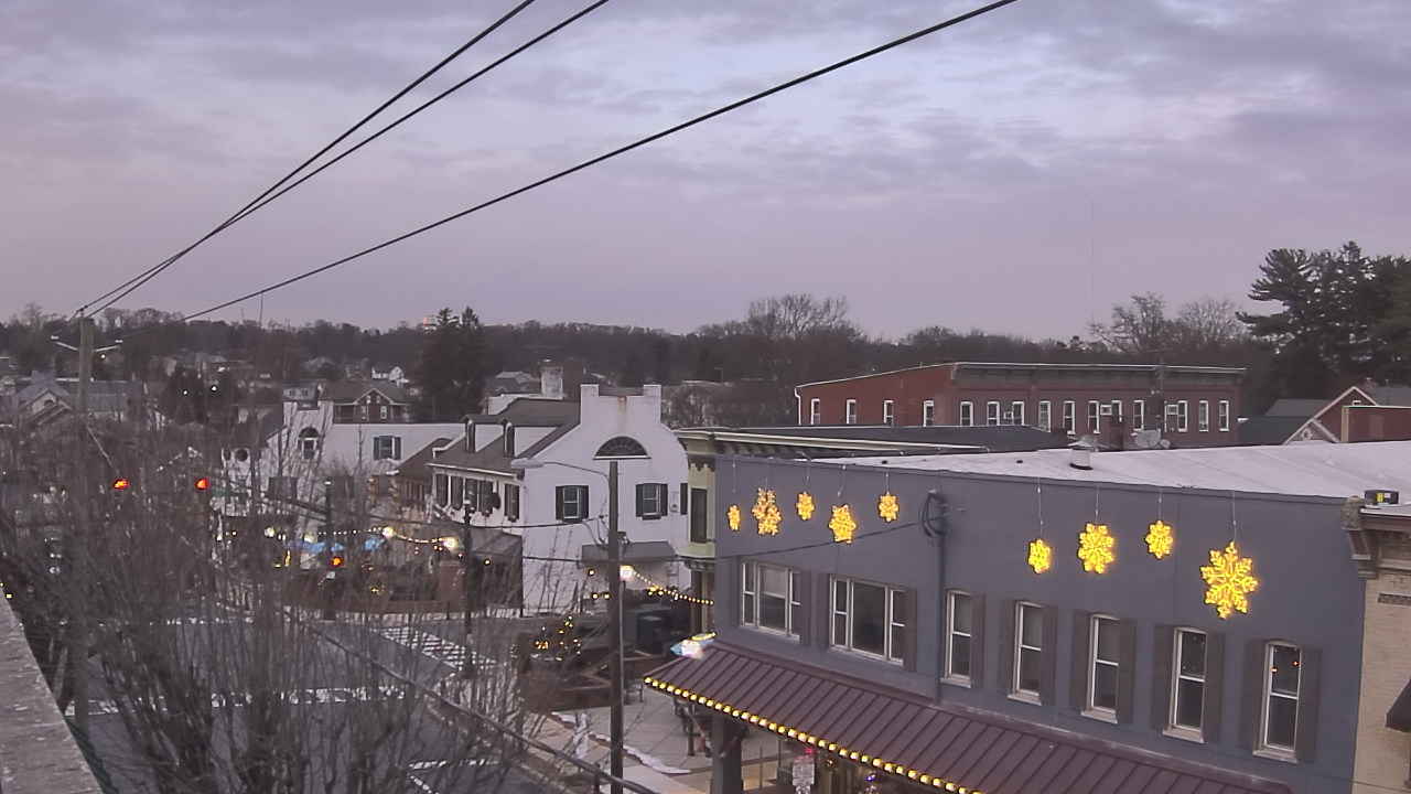 Thumbnail for current weather camera view from Elizabethtown Public Library in Elizabethtown, Pennsylvania