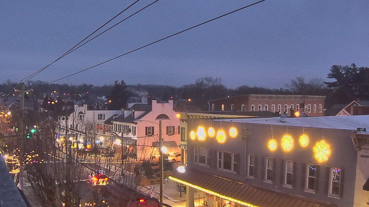 Thumbnail for current weather camera view from Elizabethtown Public Library in Elizabethtown, Pennsylvania