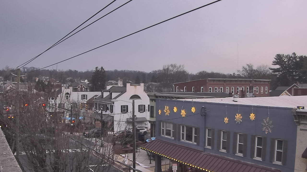 Thumbnail for current weather camera view from Elizabethtown Public Library in Elizabethtown, Pennsylvania