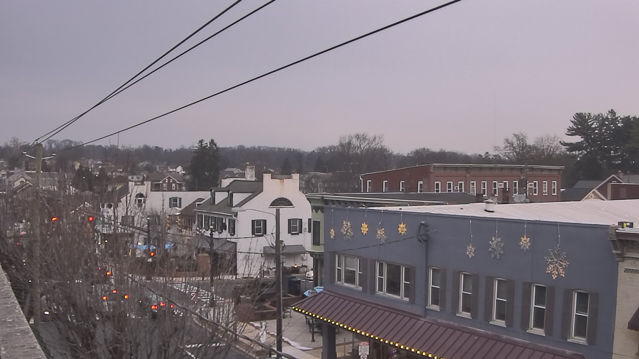 Thumbnail for current weather camera view from Elizabethtown Public Library in Elizabethtown, Pennsylvania