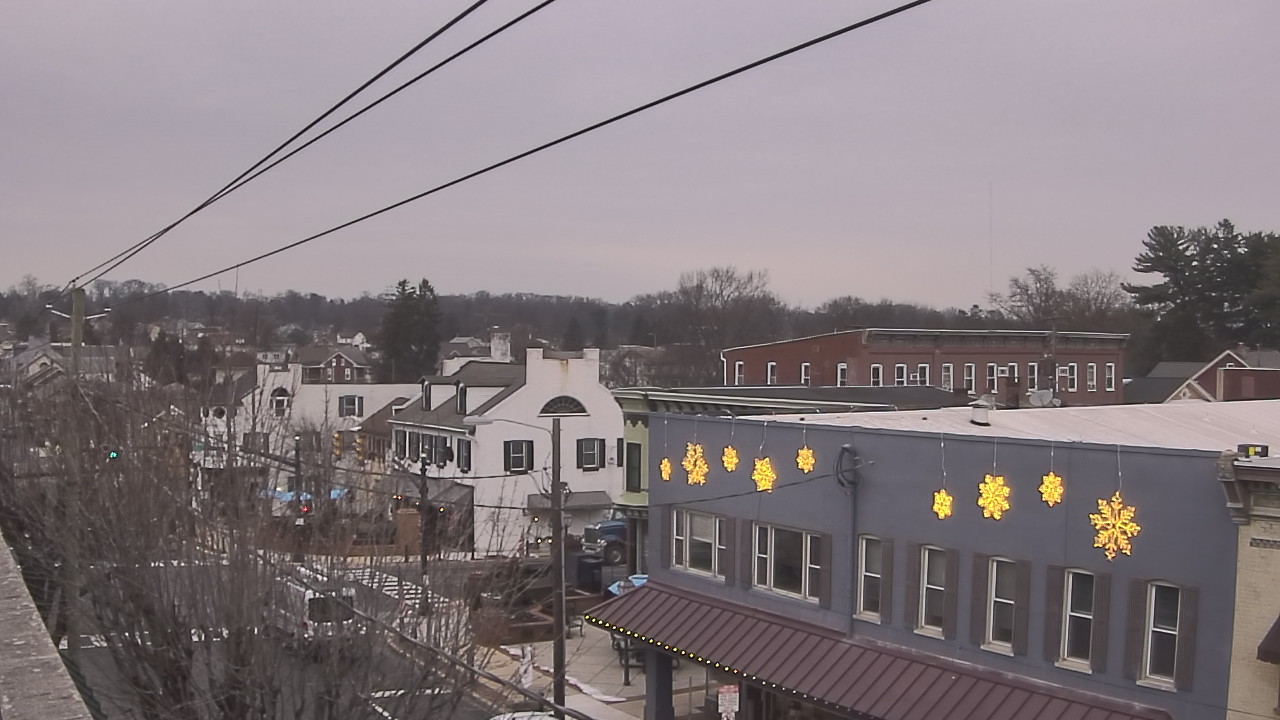 Thumbnail for current weather camera view from Elizabethtown Public Library in Elizabethtown, Pennsylvania