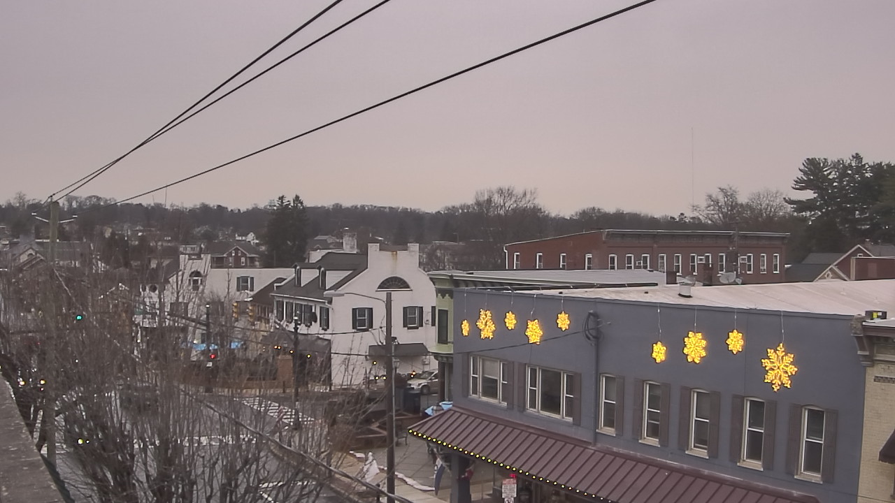 Thumbnail for current weather camera view from Elizabethtown Public Library in Elizabethtown, Pennsylvania