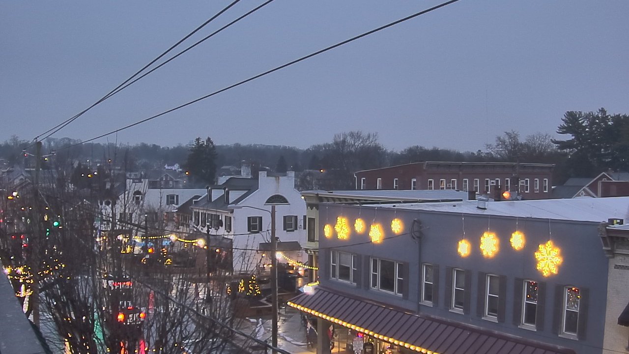 Thumbnail for current weather camera view from Elizabethtown Public Library in Elizabethtown, Pennsylvania