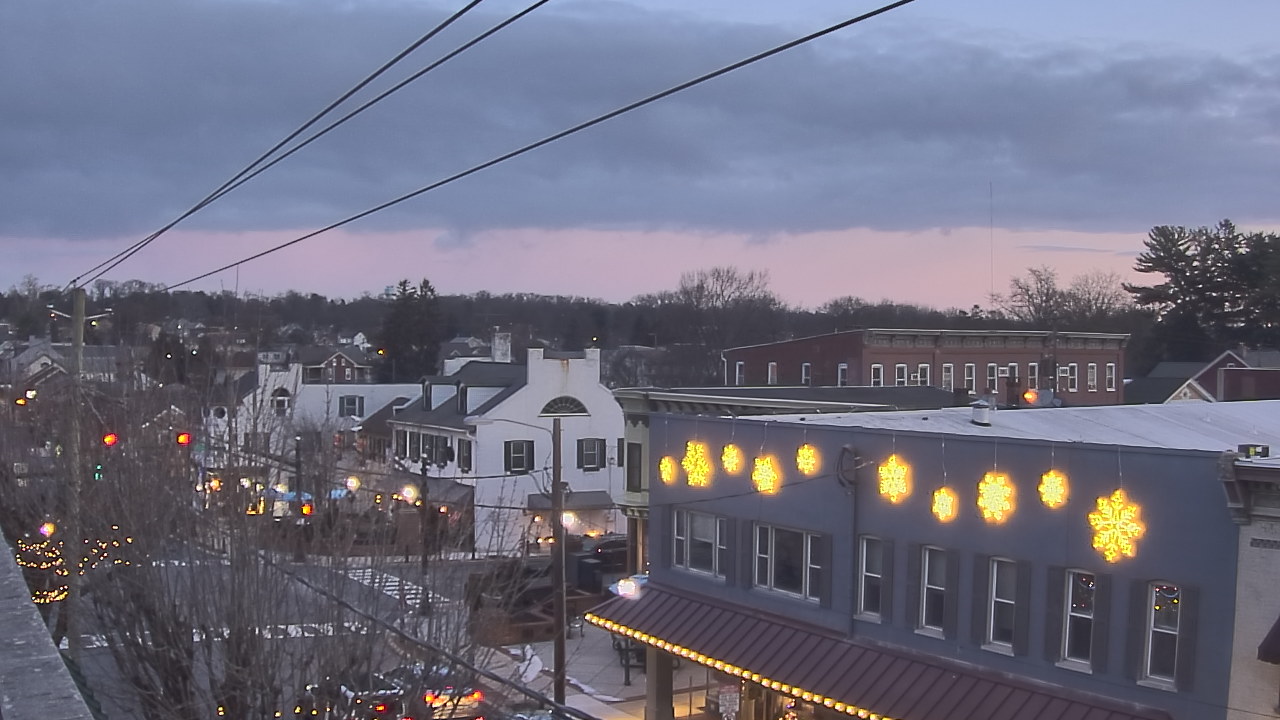 Thumbnail for current weather camera view from Elizabethtown Public Library in Elizabethtown, Pennsylvania