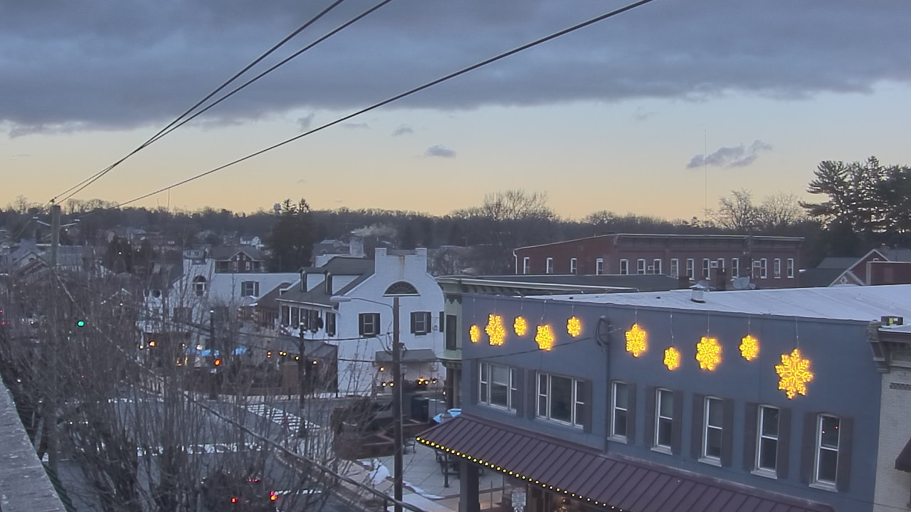 Thumbnail for current weather camera view from Elizabethtown Public Library in Elizabethtown, Pennsylvania