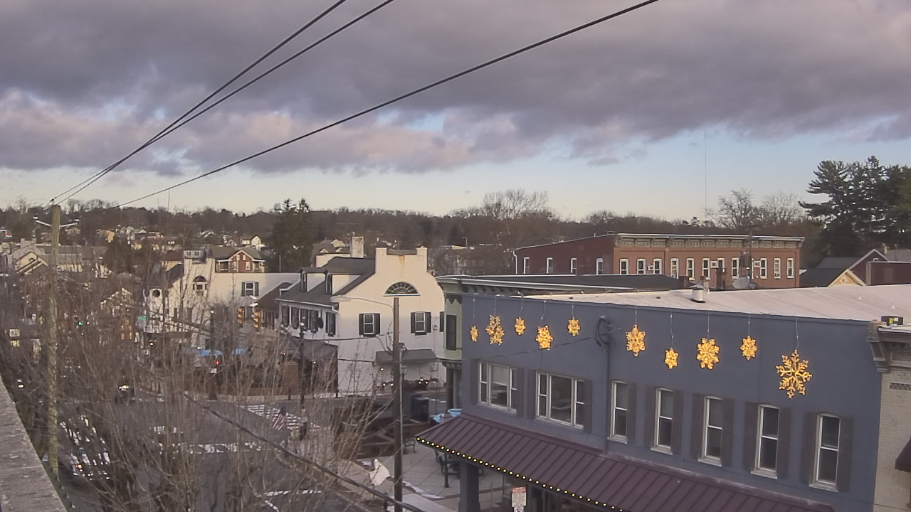 Thumbnail for current weather camera view from Elizabethtown Public Library in Elizabethtown, Pennsylvania