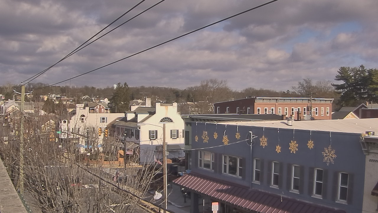 Thumbnail for current weather camera view from Elizabethtown Public Library in Elizabethtown, Pennsylvania