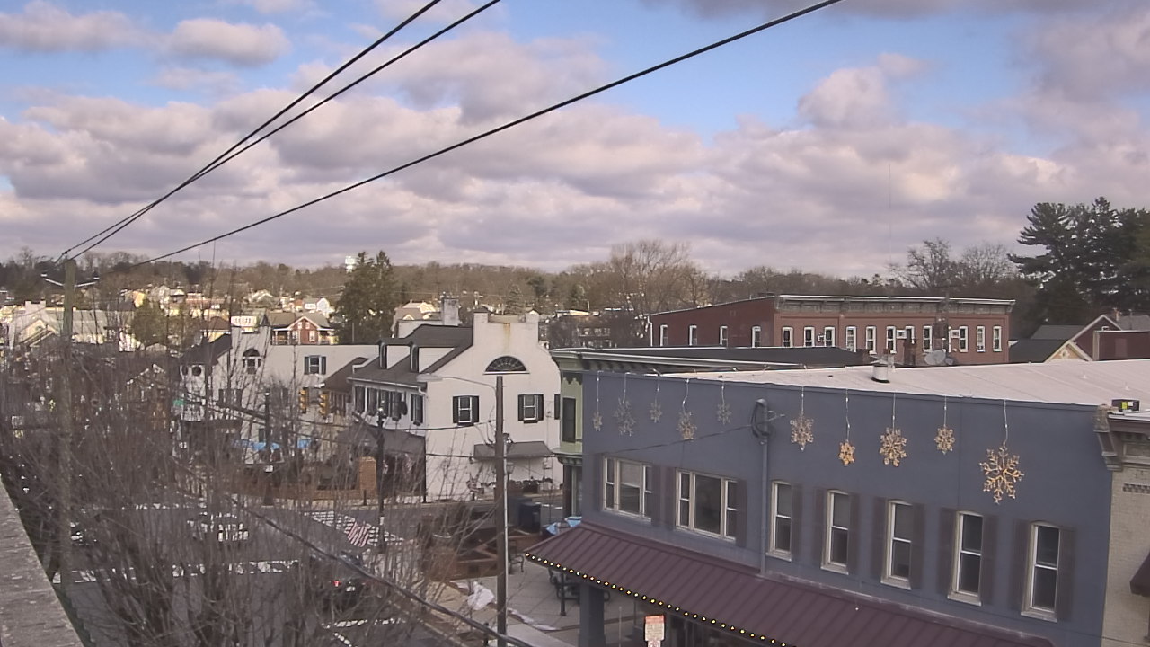 Thumbnail for current weather camera view from Elizabethtown Public Library in Elizabethtown, Pennsylvania