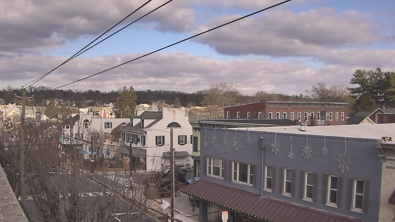 Thumbnail for current weather camera view from Elizabethtown Public Library in Elizabethtown, Pennsylvania