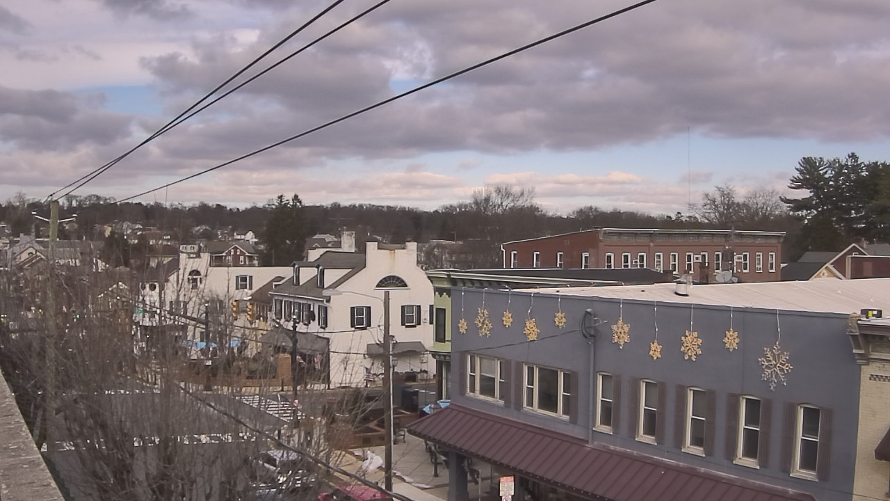 Thumbnail for current weather camera view from Elizabethtown Public Library in Elizabethtown, Pennsylvania