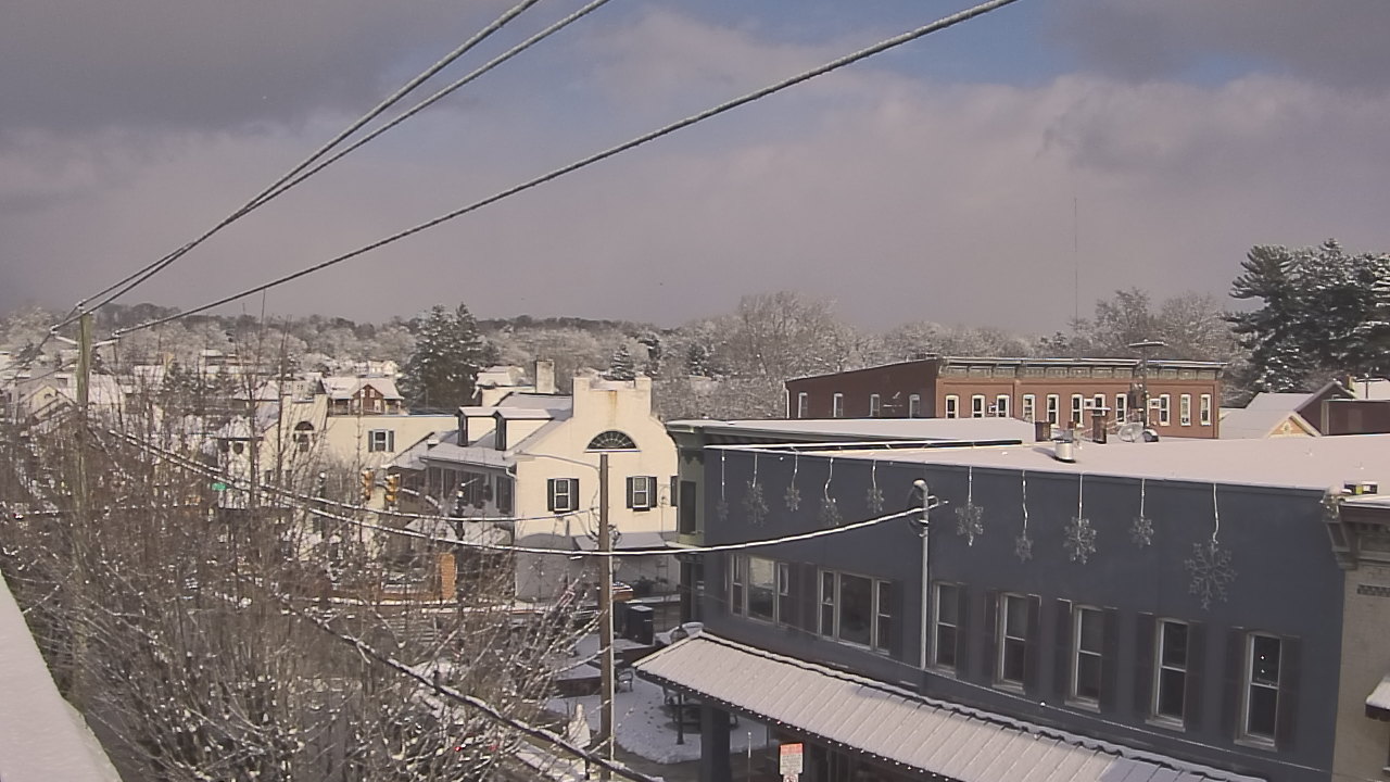 Thumbnail for current weather camera view from Elizabethtown Public Library in Elizabethtown, Pennsylvania