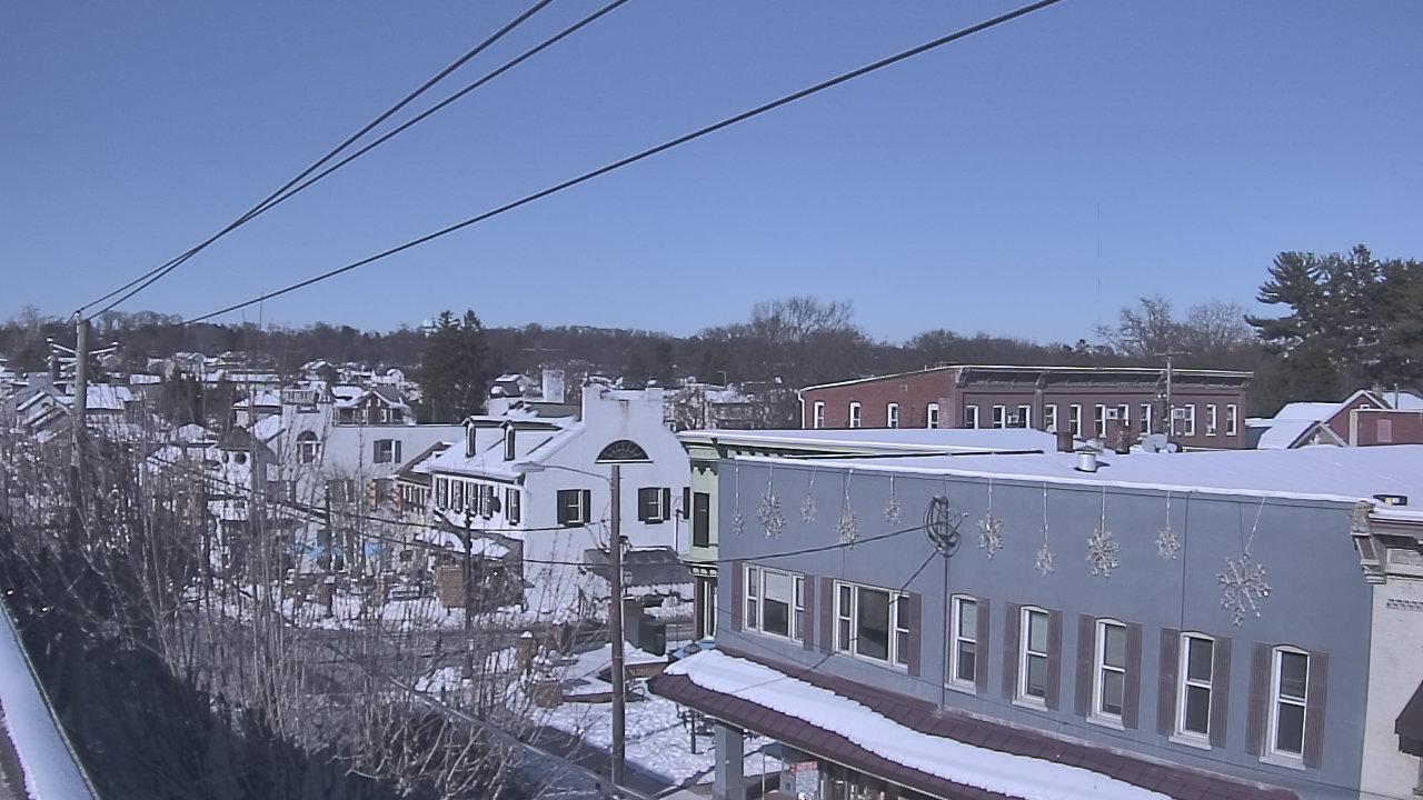 Thumbnail for current weather camera view from Elizabethtown Public Library in Elizabethtown, Pennsylvania