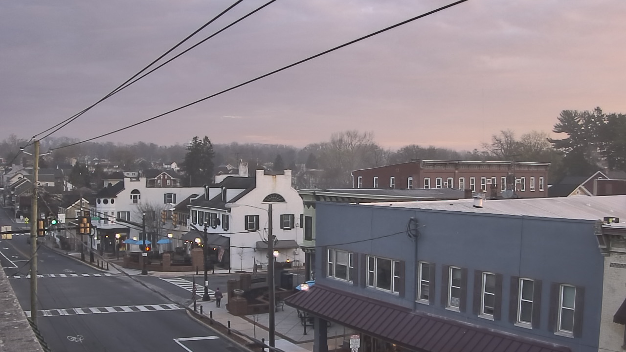 Thumbnail for current weather camera view from Elizabethtown Public Library in Elizabethtown, Pennsylvania