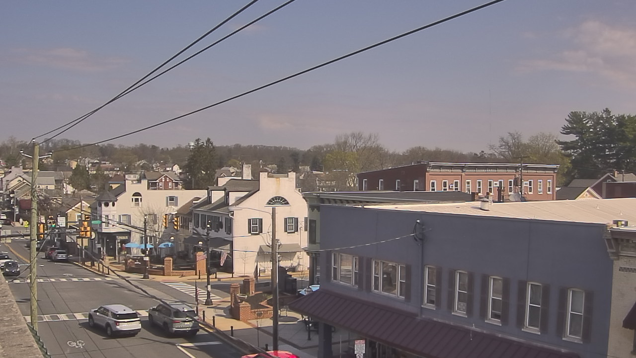 Thumbnail for current weather camera view from Elizabethtown Public Library in Elizabethtown, Pennsylvania